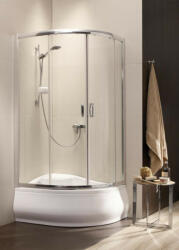 Radaway Premium Plus E1700 íves zuhanykabin 100x80 átlátszó (58)