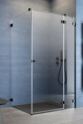 Radaway Essenza Pro Black KDJ szögletes fekete zuhanykabin 100x100 átlátszó balos (4836)