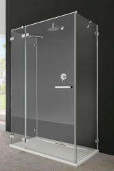 Radaway Euphoria KDJ+S szögletes zuhanykabin 80x90 átlátszó balos (6127)