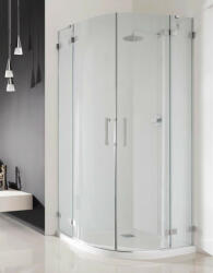 Radaway Euphoria PDD íves zuhanykabin 100x100 átlátszó (3853)