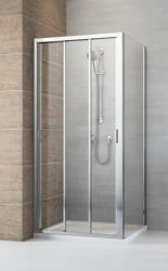 Radaway EVO DW+S zuhanykabin 75x80 átlátszó (3793)