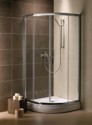 Radaway Premium Plus A1900 íves zuhanykabin 80x80 barna (31)