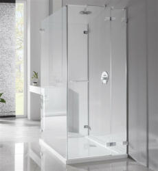 Radaway Euphoria KDJ P szögletes zuhanykabin 90x70 átlátszó balos (6096)