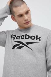 Reebok felső szürke, férfi, nyomott mintás - szürke M - answear - 16 990 Ft