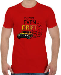 printfashion Do you even drift - Férfi póló - Piros (12902729)