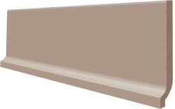 Rako Lábazat Rako Taurus Color barnásszürke 8x30 cm matt TSPKF025.1 (TSPKF025.1)