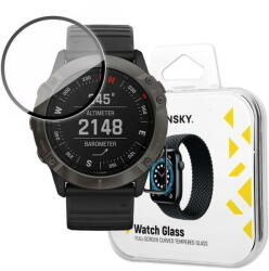 Wozinsky Watch Glass hybrid glass for Garmin Fenix 6X black - pcone