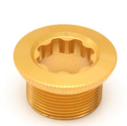 Shimano Saint FC-M810 integrált MTB hajtókar felfogató csavar, 20 x 11 mm, alumínium, arany színű