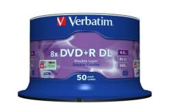 Verbatim Dvd+r Double Layer Sp50 8x (43758)