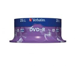 Verbatim DVD+R 16X 25PK SPINDLE 4.7GB (43500)