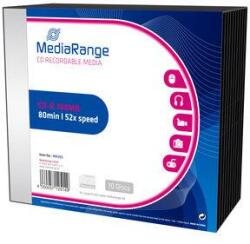 MediaRange CD-R 700MB|80min 52x speed, Slimcase Pack 10 (MR205)