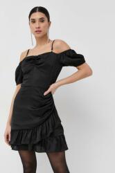 GUESS rochie culoarea negru, mini, drept PPYX-SUD0FK_99X