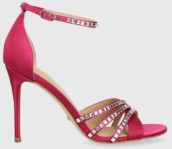 Guess sandale KADISHA culoarea roz, FL6KAD SAT07 PPYX-OBD2O8_43X