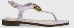 Guess sandale de piele MIRY femei, culoarea violet, FL6MRY LEA21 PPYX-OBD2OW_04X