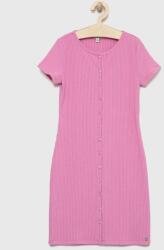 Guess rochie fete culoarea violet, mini, drept PPYX-SUG018_40X