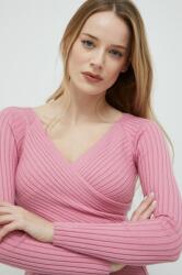 GUESS pulover femei, culoarea roz, light PPYX-SWD01J_30X