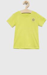 GUESS tricou de bumbac pentru copii culoarea verde, cu imprimeu PPYX-TSK01M_71X