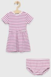 Guess rochie bebe culoarea roz, mini, evazati PPYX-SUG011_30X