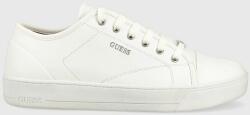 Guess sneakers din piele Udine culoarea alb, FM5UDI LEA12 WHITE PPYX-OBM0FT_00X