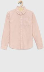 Guess camasa de bumbac pentru copii culoarea roz PPYX-KDB009_39X