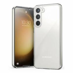 Samsung S23 5G szilikon tok, hátlaptok, telefon tok, vékony, átlátszó, 0.5mm