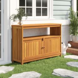 vidaXL Masă consolă, 110x35x75 cm, lemn masiv de acacia (319697)