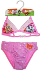 Exity 44 Csacska macska kétrészes kislány fürdőruha (CAT-2022-0577_roz_104)