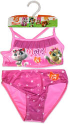  44 Csacska macska kétrészes kislány fürdőruha (CAT-2022-0574_roz_98)