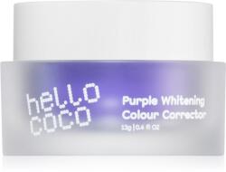 Hello Coco Purple Whitening Colour Corrector pulbere pentru albire și îndepărtarea petelor 12 g