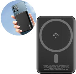 Dudao wireless powerbank MagSafe 5000mAh black (K14S) - vexio