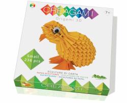 CreativaMente - Creagami 3D origami szettek Creagami -3D origami készlet, Csibe (kicsi) (CRE715)
