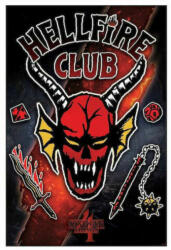 Pyramid Stranger Things 4 (Hellfire club emblem rift) maxi poszter (PP35197)