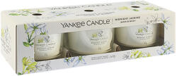 Yankee Candle Midnight Jasmine votív gyertya üvegben 3 x 37 g