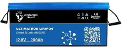 Ultimatron Acumulator litiu LiFePO4, BMS, Bluetooth, Ultimatron 12V-200Ah (UBL-12-200)