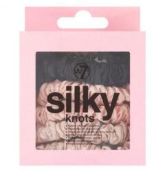 W7 Set elastice de păr, 6 buc - W7 Cosmetics Silky Knots Skinny Silk Original 6 buc