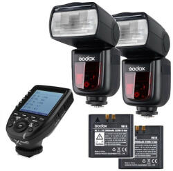 Godox Kit Blit Godox Speedlite V860II Duo pentru Canon cu Declansator X-PRO