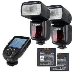 Godox Blit Godox Speedlite V860II Duo pentru Olympus/Panasonic cu Declansator X-PRO
