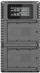 NITECORE Incarcator USB Nitecore USN4 Pro Dual pentru acumulatori Sony NP FZ100 Incarcator baterii