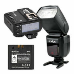 Godox Kit Blit Godox Speedlite V860II pentru Olympus/Panasonic cu Declansator X2