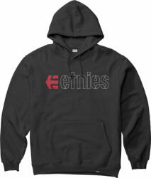 Etnies Ecorp Hoodie Negru/Roșu/Alb S Hanorace (4130003773599-S)