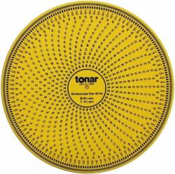 Tonar Acrylic Disc cu stroboscop Galben (5466)