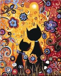 Zuty Pictură pe numere Două pisici (1309181) Carte de colorat