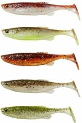 Savage Gear Fat Minnow T-Tail Clear Water Mix Clearwater Mix 10, 5 cm 11 g (77011)