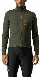 Castelli Go Jacket Military Green/Fiery Red L Sacou (4521504-075-L)