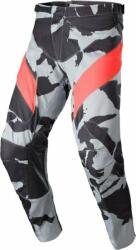 Alpinestars Racer Tactical Pants Gray/Camo/Mars Red 30 Motocross pantaloni (3721223-9228-30)
