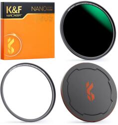 K&F Concept Filtru magnetic K&F Concept 67mm NANO-X ND1000 Series Neutral Density Lens Filter HD SKU. 1759