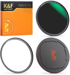 K&F Concept Filtru magnetic K&F Concept 82mm NANO-X ND64 Series Neutral Density Lens Filter HD SKU. 1744