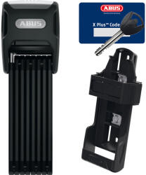 ABUS Bordo Big Alarm 6000KA/120 BK SH X-Plus riasztós hajtogatható kerékpár lakat (10062090-01)