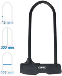 ABUS Granit 460/150HB300 + USH460 kerékpár U lakat (10011255-01)