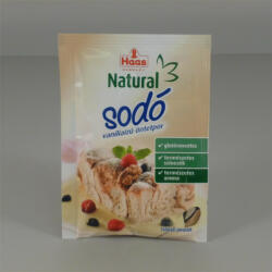 Haas natural sodó vanília ízű öntetpor 15 g - babamamakozpont